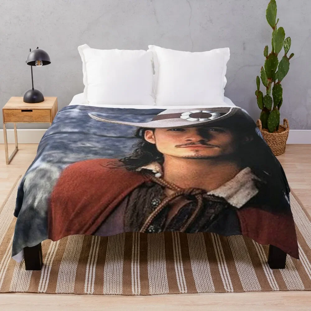 orlando bloom Throw Blanket Decorative Beds Sofa Quilt Cute Quilt Blankets