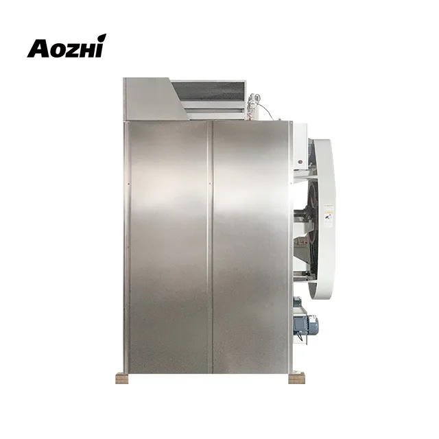 سعة كبيرة صناعية من الفولاذ المقاوم للصدأ تسخين كهربائي 100 كجم مجفف غرفة الغسيل معدات مجفف تجاري للفندق #4