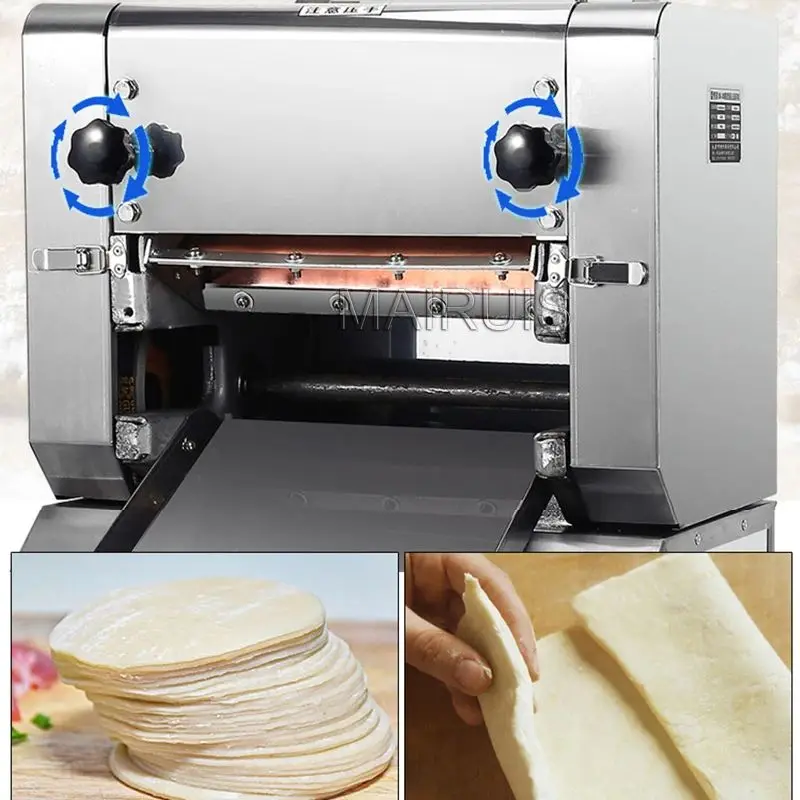 Máquina elétrica de prensa de macarrão comercial máquina de corte de prensa de macarrão fresco