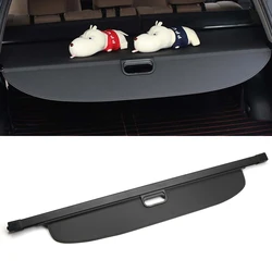 Black Rear Cargo Cover Trunk Shield Security Retractable Luggage Shade for Dodge Journey / Fiat Freemont 2009-2019