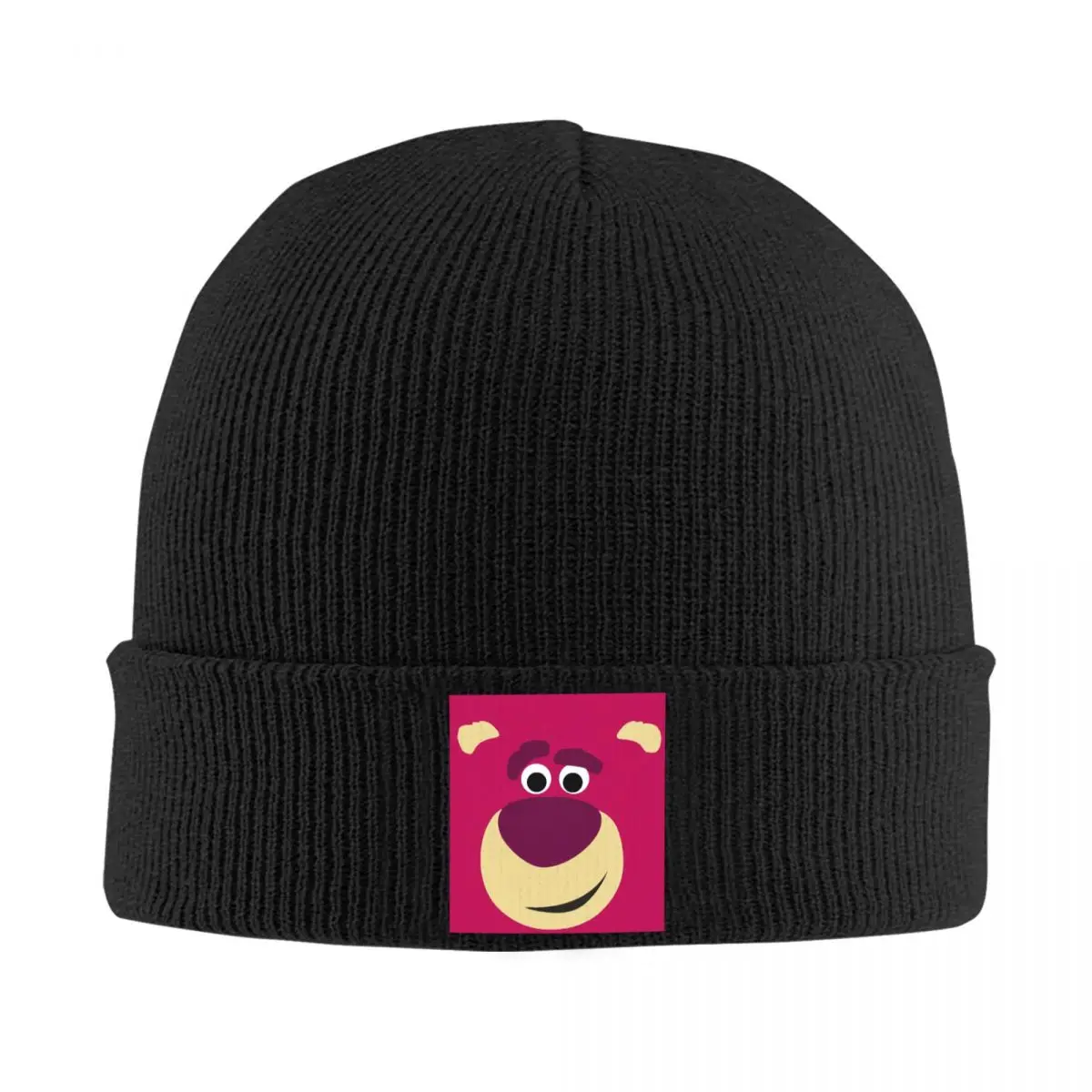 Hat Lotso Autumn Spring Caps For Men Women Disney Toy Story Lotso Skullies Beanies Ski Caps Soft Bonnet Hats