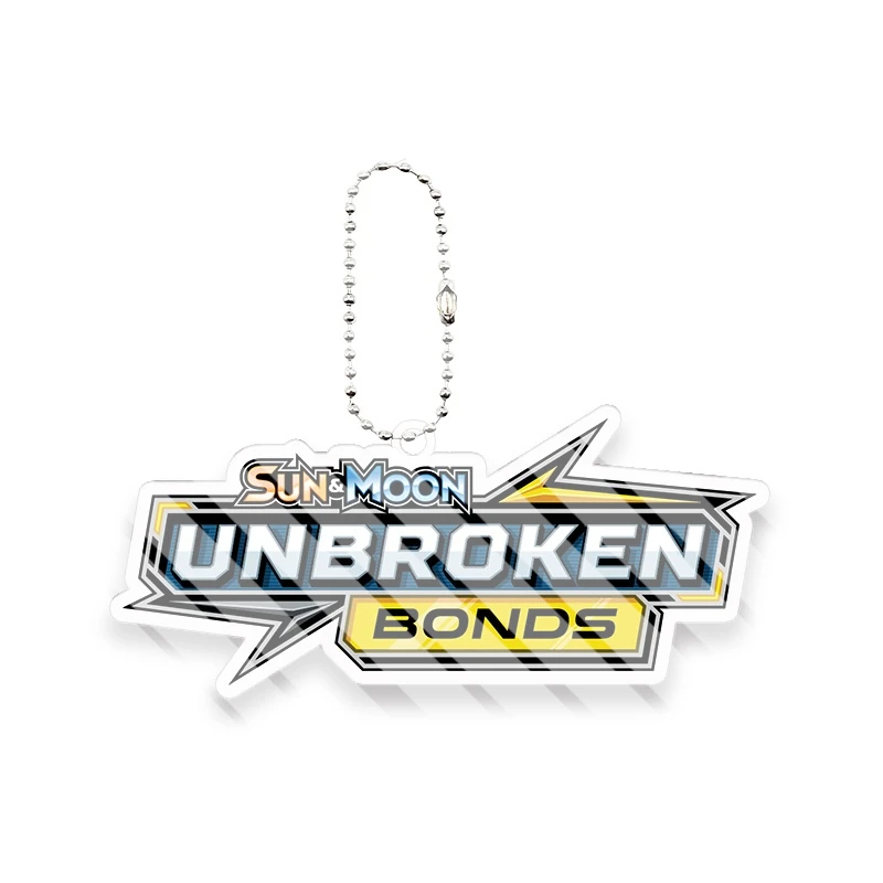 Creative TCG Sun Moon XY Series Expansion Set Logo Acrylic Keychain Trading Card Game Bag Charm Car Pendant Decor Ornaments Gift - view 3