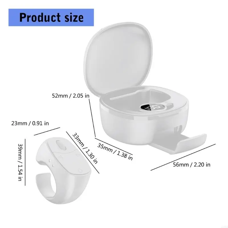 Controller wireless a lungo servizio mouse ABS per dispositivi 24BB