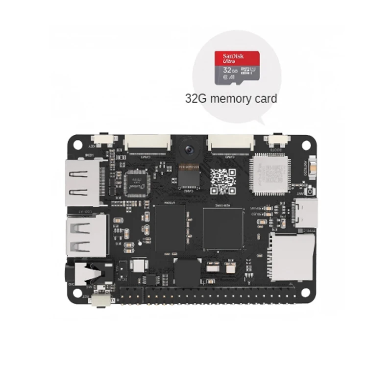 

CanMV K230 AI Vision Module with 2MP Camera Support 3.5-inch HD Touch Screen Adopting Kendryte K230 Chip For DIY Robot Car Kit