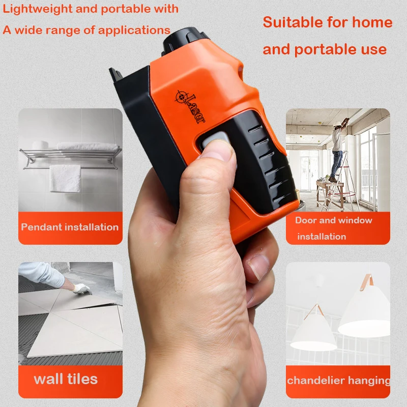 Imagem -04 - Mini Vertical Espírito Nível Ferramenta Níveis Laser Ground Deco Laser Reto Sharp Linha Ferramenta de Medição