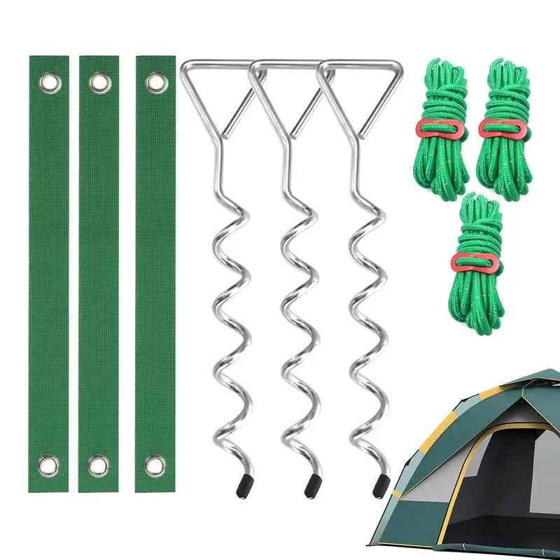 

Tree Straightening Kit Tree Stakes And Supports For Young Tree Anti Strong Wind Include 3Pcs Stakes 3Pcs Straps 3Pcs Ropes