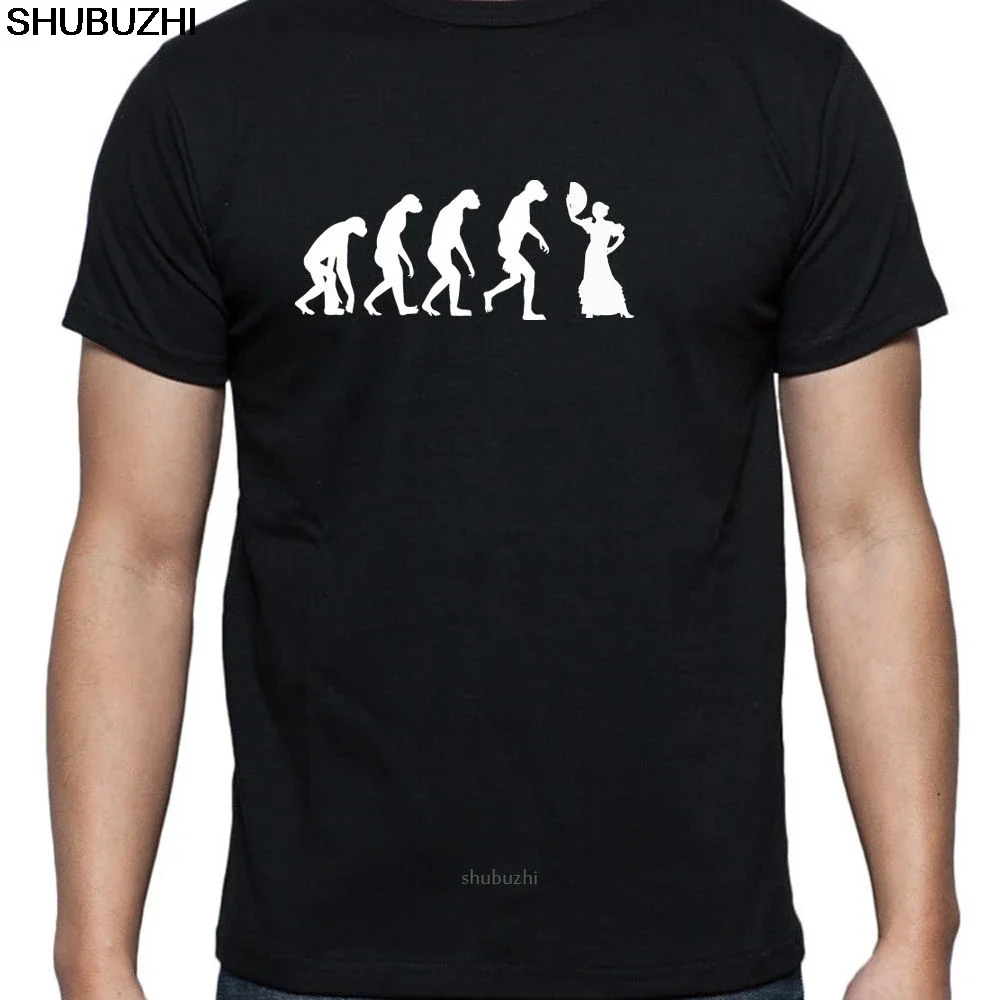 EVOLUTION  FLAMENCO DANCER T SHIRT SPANISH MENS SPAIN HOLIDAY sbz8190