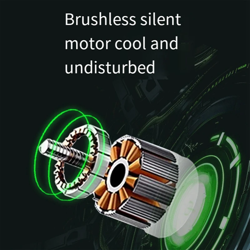 Pequeno ventilador portátil portátil, Mini ventilador polvo, Desktop USB Quiet Fan para acampamento ao ar livre