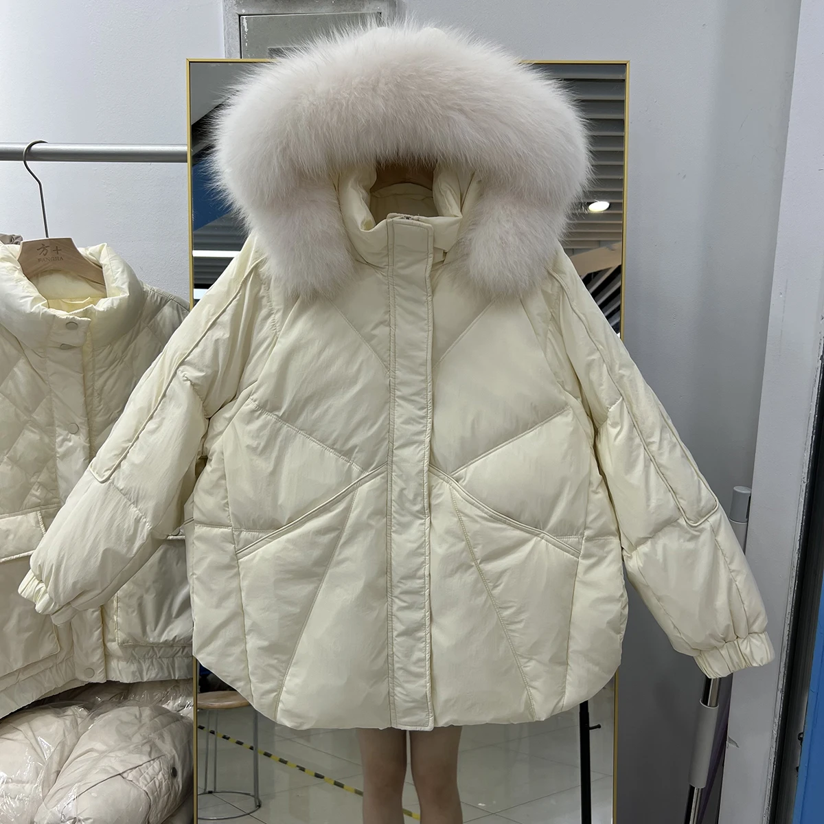 

2024 New Womens Down Jacket New Casual Style White Duck Down Jackets Autumn Winter Coats And Parkas Female Outwear