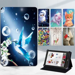Smart Adjustable PU Leather Tablet Stand Case for Kobo Aura 6