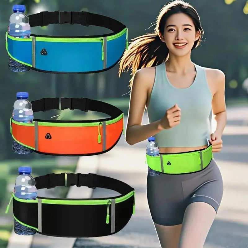 New Waterproof Portable Waist Fanny Pack Lightweight Belt Bag Multifunctional For Running Fitness Outdoor Phone Carry