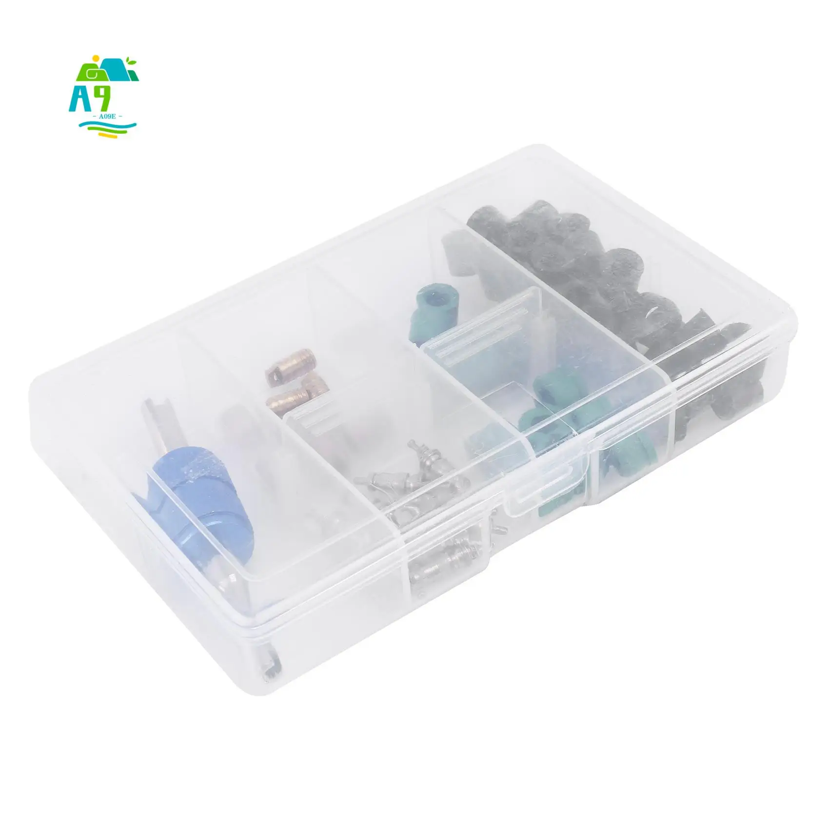 

A09E-71Pcs Сердечник клапана кондиционера R12 R134A Сердечник холодильного клапана R12 / R134A Ремкомплект сердечника главного клапана переменного тока