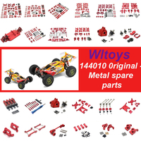 Remote Control Car Metal Upgrade Parts WLtoys 144010 144002 144001 124017 124019 Modification 13-piece Set Bearing