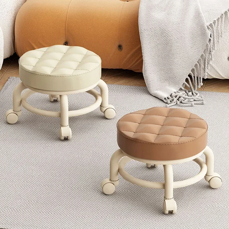 Universal wheel small stool, with wheel with  artifact, children's pulley stool multi-function, beautiful seam