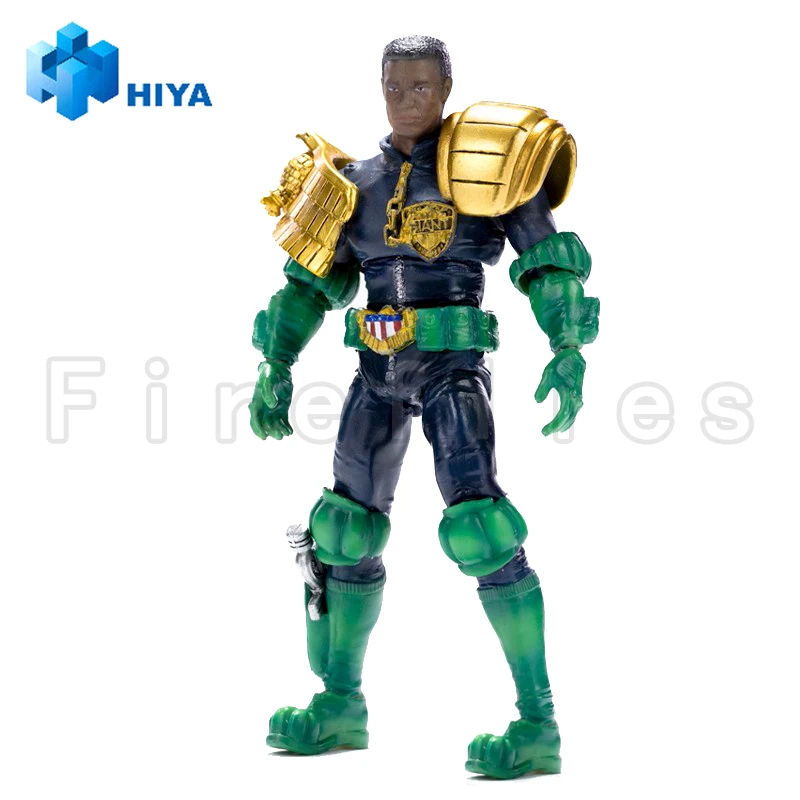 1/18 HIYA 4inch Action Figure Exquisite Mini Series Judge Dredd Judge Giant Anime Model Toy