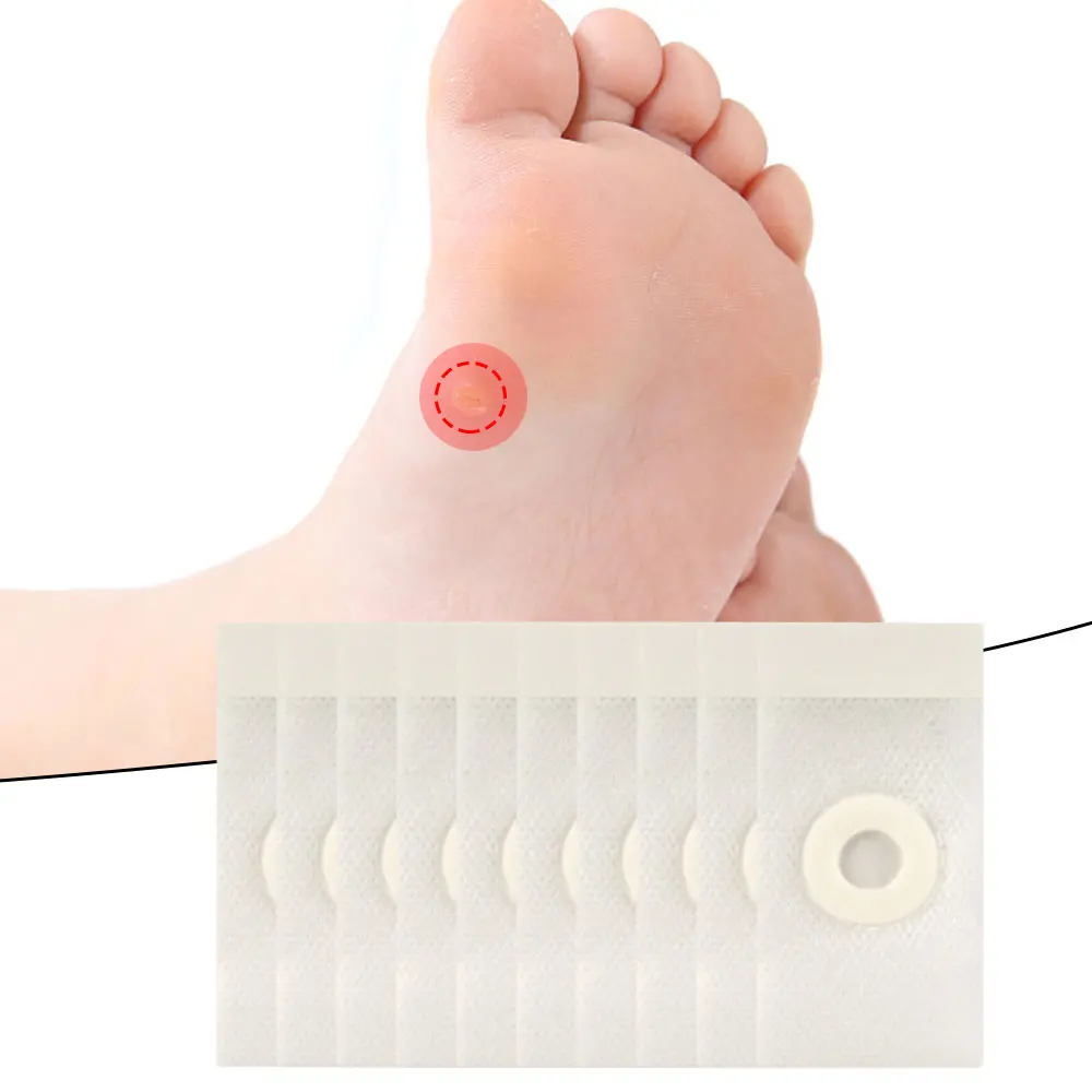 Blank Corn Pads Stickers Set Foot Corn-Callus Removal Clavus DIY Plaster Foot Care Fixing Patches