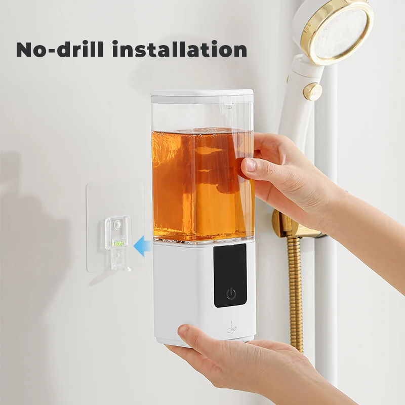 Automatic Liquid Soap Dispensers Kitchen Bathroom Rechargeable Sensor Smart Hand Sanitizer Shampoo Detergent Dispenser image 6