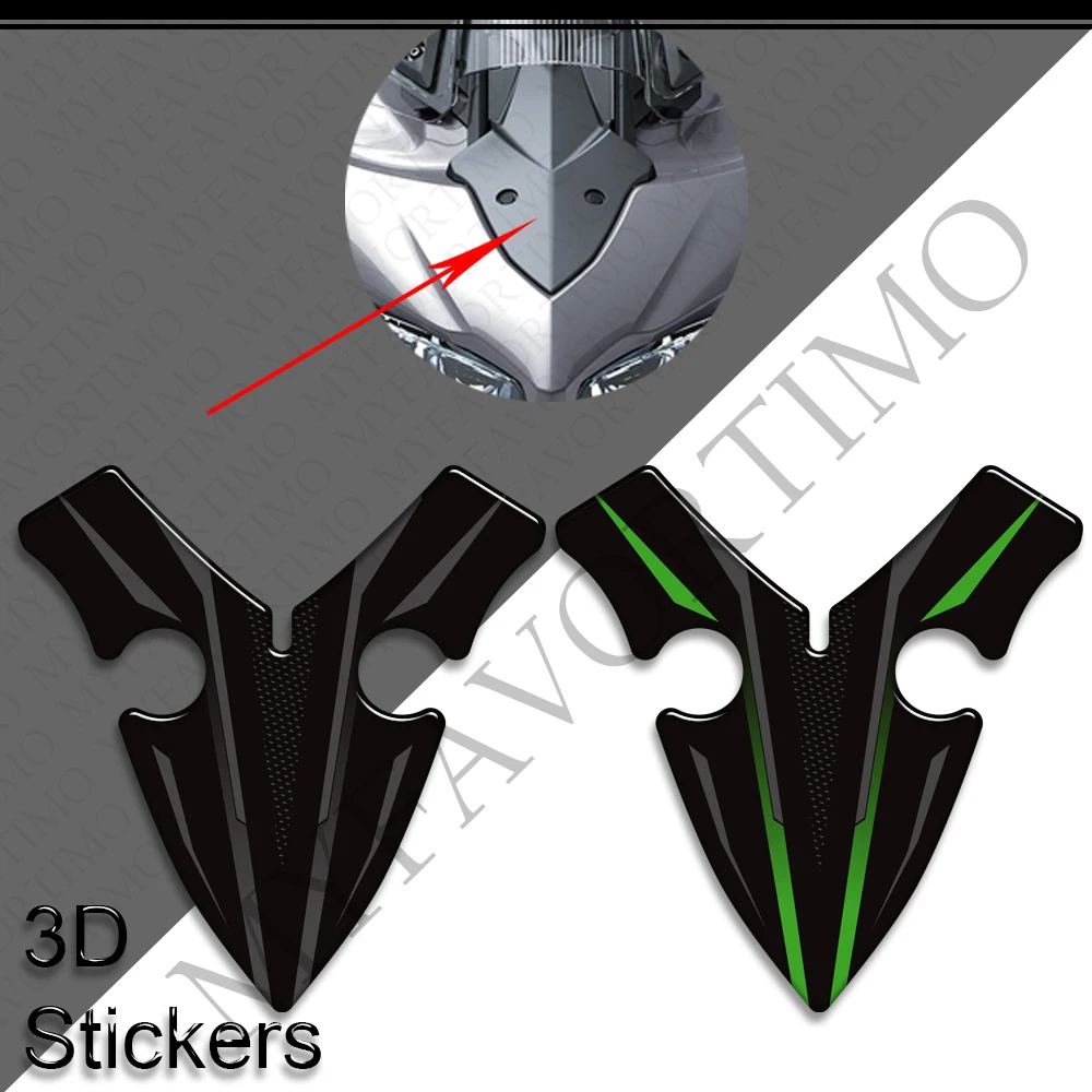 For Versys 1000 1100 SE LT Sport Motorcycle 3D Fuel Tank Pad Sticker Gas Cap Protection Decals Waterproof 2025 2026