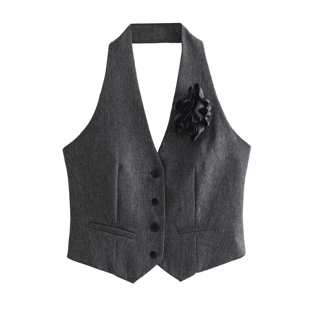 

Women's Slim Waistcoat Three-Piece Suit Blend Fashion Autumn Winter New Arrival from Europe And United States