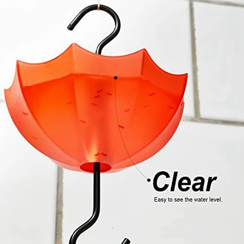 Bird Feeders, And Oriole Feeders, Red Umbrella Ant Guard With Large Capacity, Bird Feeder Spare Parts Accessories Parts