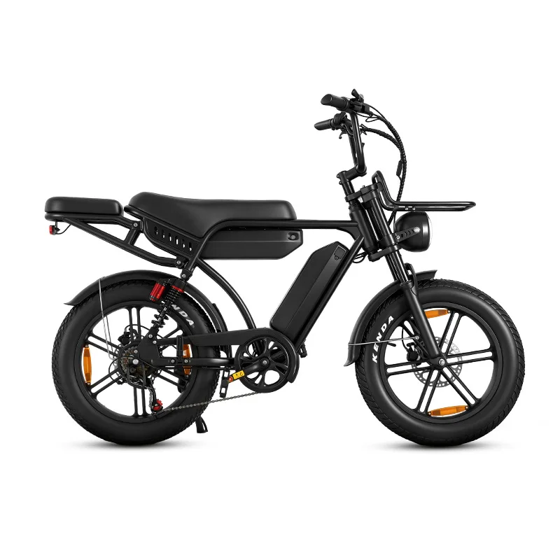 Dual battery oil brake fat tire snow assist bicycle mountain electric motorcycle y