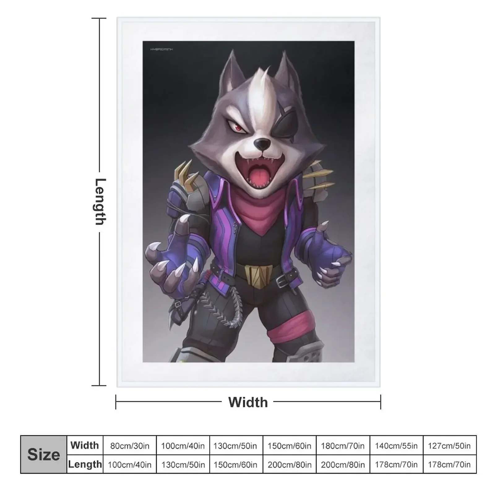 Wolf (Ultimate) Throw Blanket Weighted Blankets For Sofas Luxury Brand Retros heavy to sleep Hair Blankets