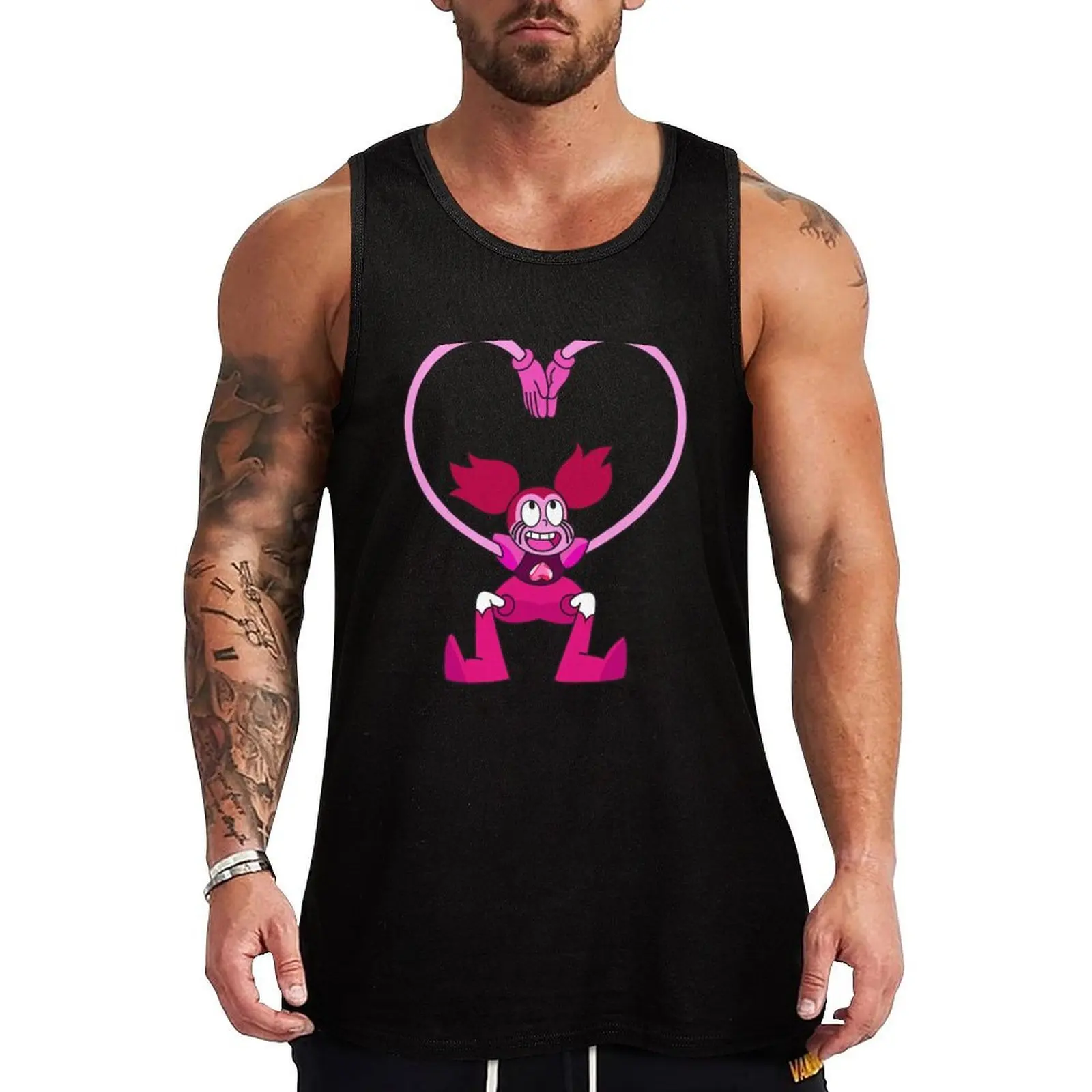 

Spinel Tank Top gym top T-shirt male bodybuilding men t-shirts man