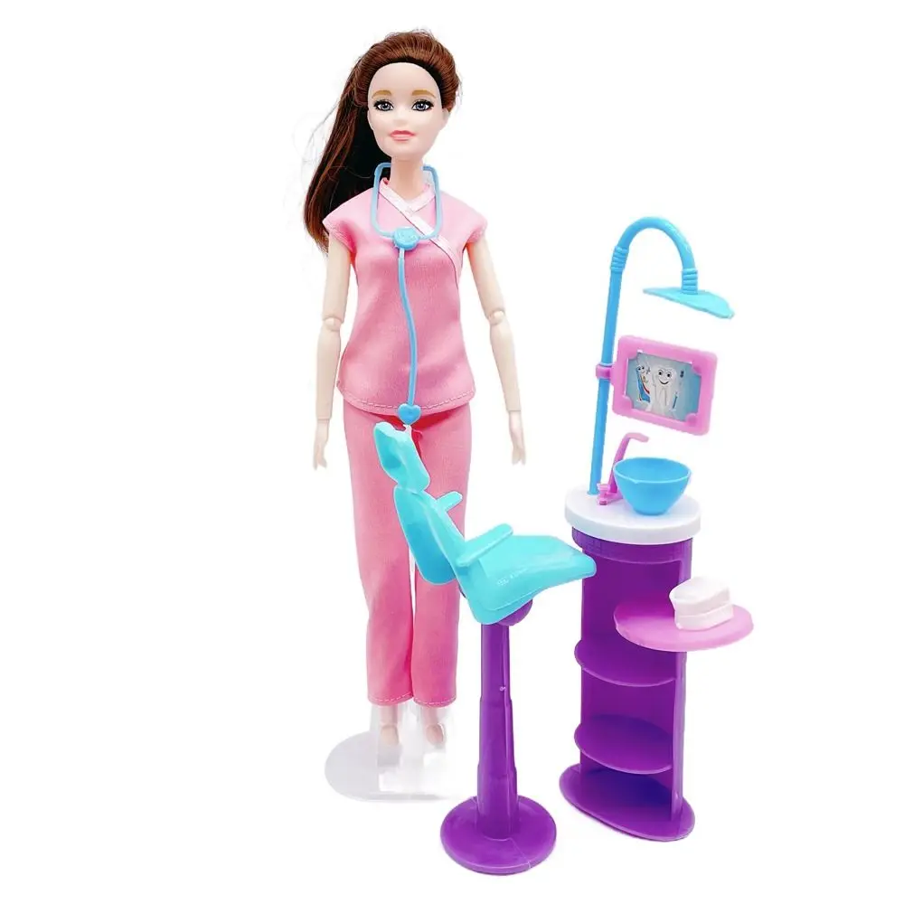 

1 Set Scene Doctor/Nurse Doll Clothes Cosplay Flight Attendant Doll Dress Beautiful Beekeeper BJD Doll Clothes Children's Toys