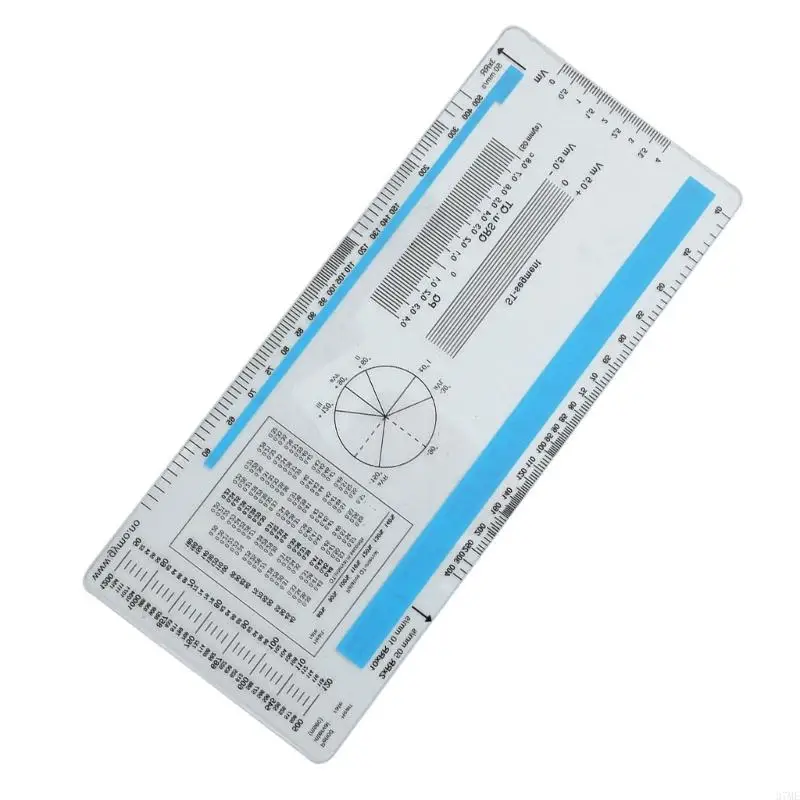 37ME ECG Calipers เครื่องมือวัดไม้บรรทัดคลื่นไฟฟ้าหัวใจร่าง Divider สำหรับการพยาบาล