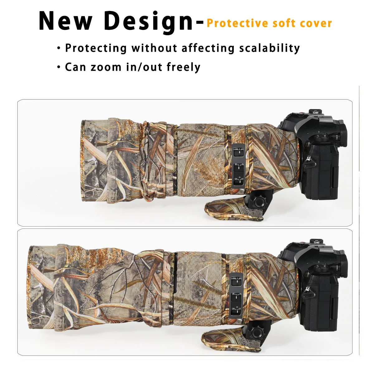 CHASING BIRDS Version IV Lens Camouflage Coat for TAMRON 150-500mm F5-6.7 Di III Waterproof and Rainproof Lens Protective Cover