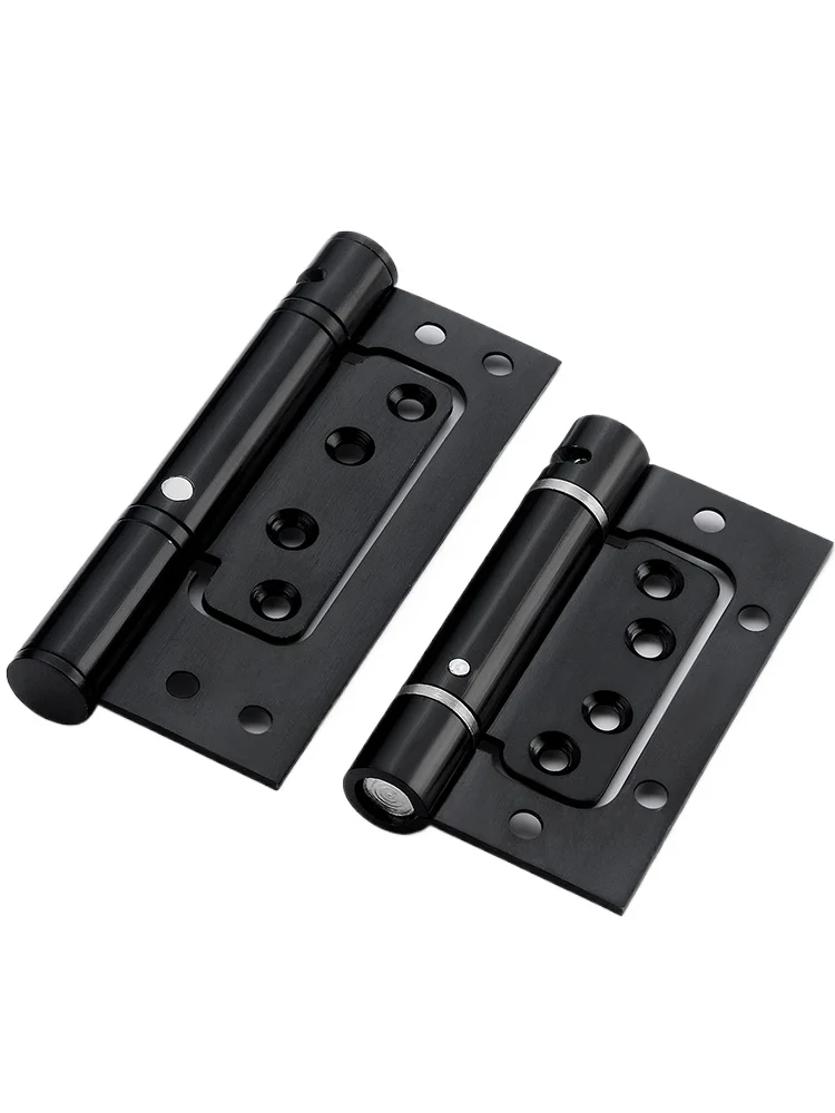 Stainless Steel Concealed Door Hinge with Hydraulic Self-Closing Mechanism Automatic Door Closer for Elegant Integration