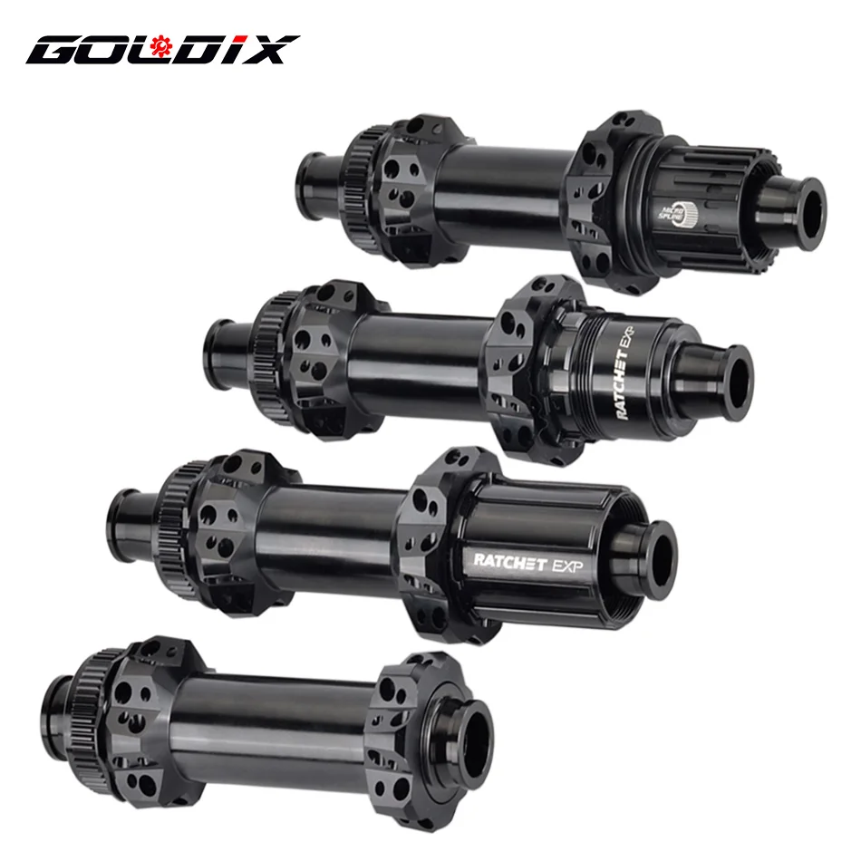 GOLDIX 240 EXP Ratchet Mountain Bike Straight Pull Hubs 28H Center Lock Disc 110x15 148x12 MTB Hub BOOST HG XD MS For DT