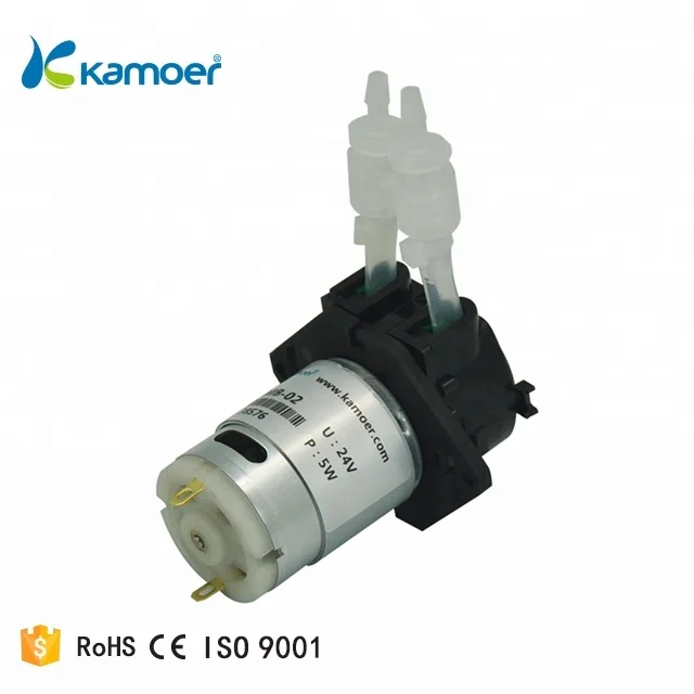 Kamoer KMB02 Printer Parts Peristaltic Pump 12V 24V DC Ink Pump for Inkjet Printer Liquid Pump