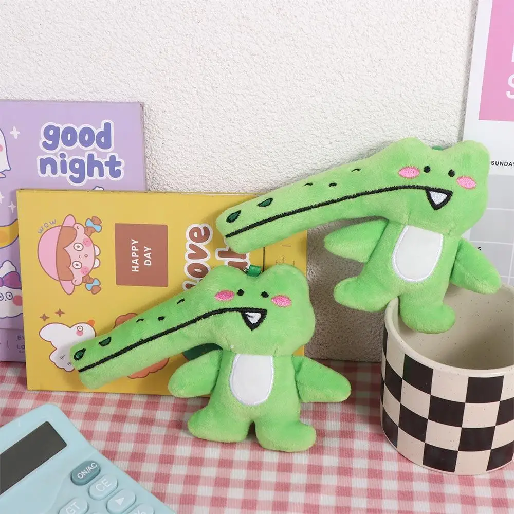 Long Mouth Long Mouth Crocodile Plush Keychain Crocodile Green Green Crocodile Pendant Creative Cartoon Crocodile Plush Doll