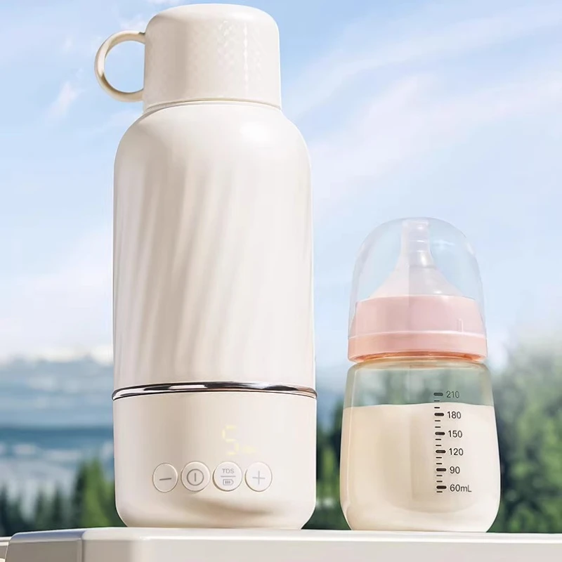 

Thermostatic Kettle Baby Home Out Breastfeeding Thermostatic Cup Wireless Portable Thermos Cup
