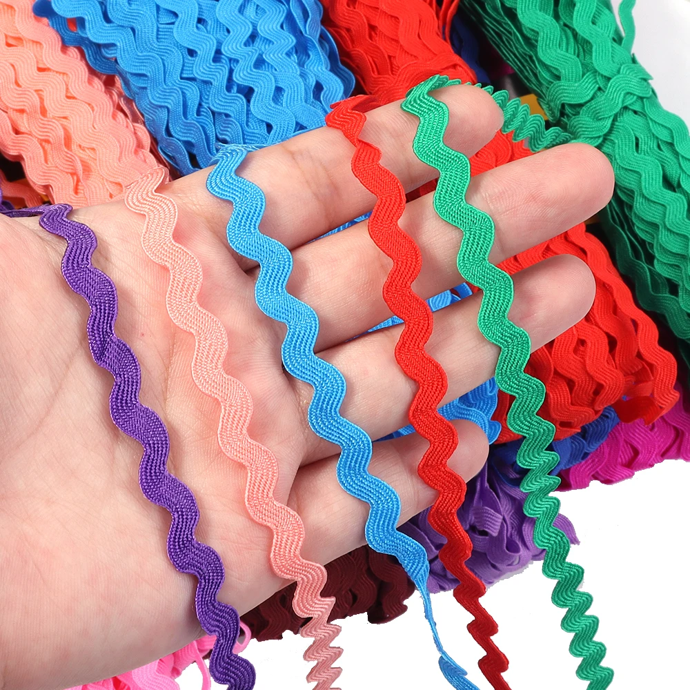 15yards 5cm Ric Rac Trim Ribbo - Sewing Zigzag ulasan dan harga