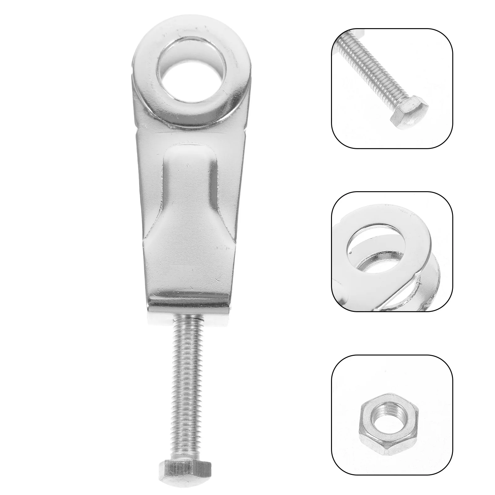 

2pcs Motorcycle Chain Tensioner Adjustable Chain Adjuster For Durable Motorcycle Accessories Parts Tools