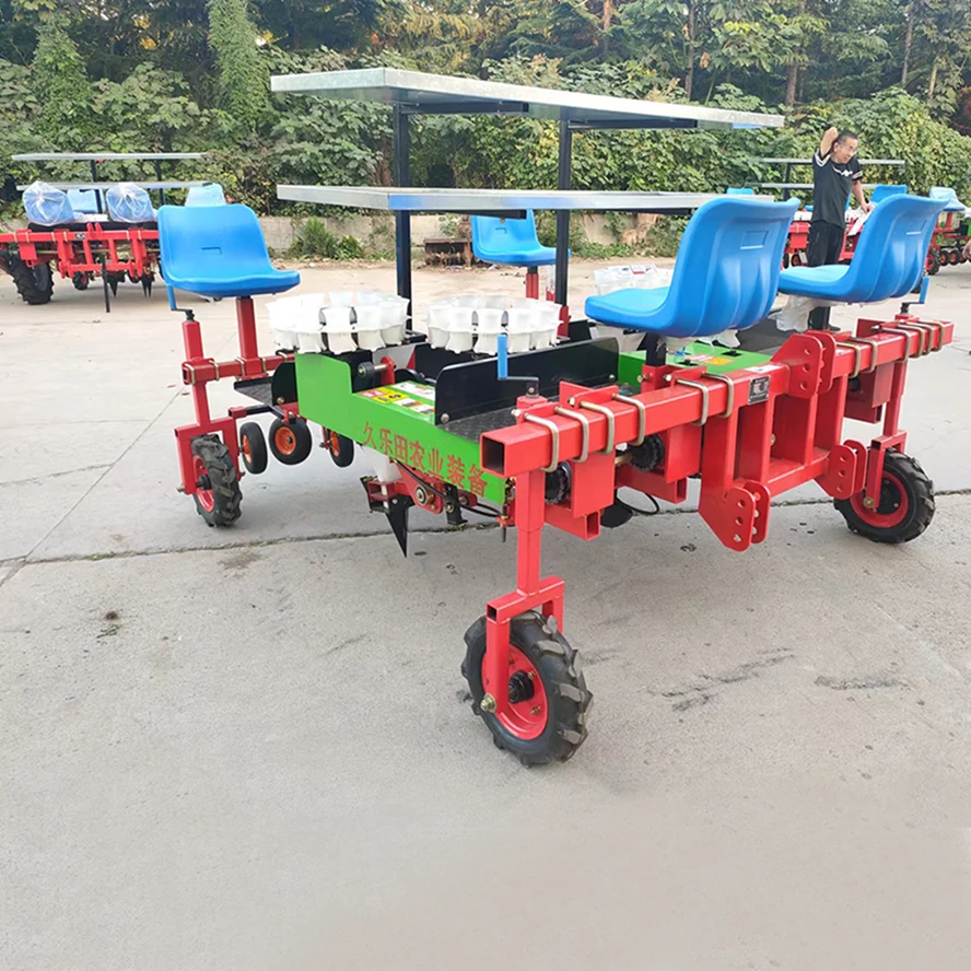 China Cabbage Onion Seedling Transplanter Vegetable Transplanting Machine For Seedlings