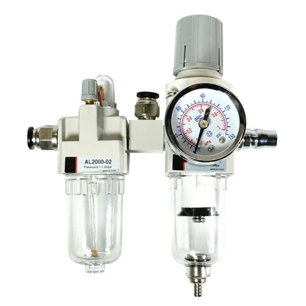 Air Pressure Regulator Tire Changer Accessory with Oil Water Separator Compact and Efficient Filter for Tire Repair Systems
