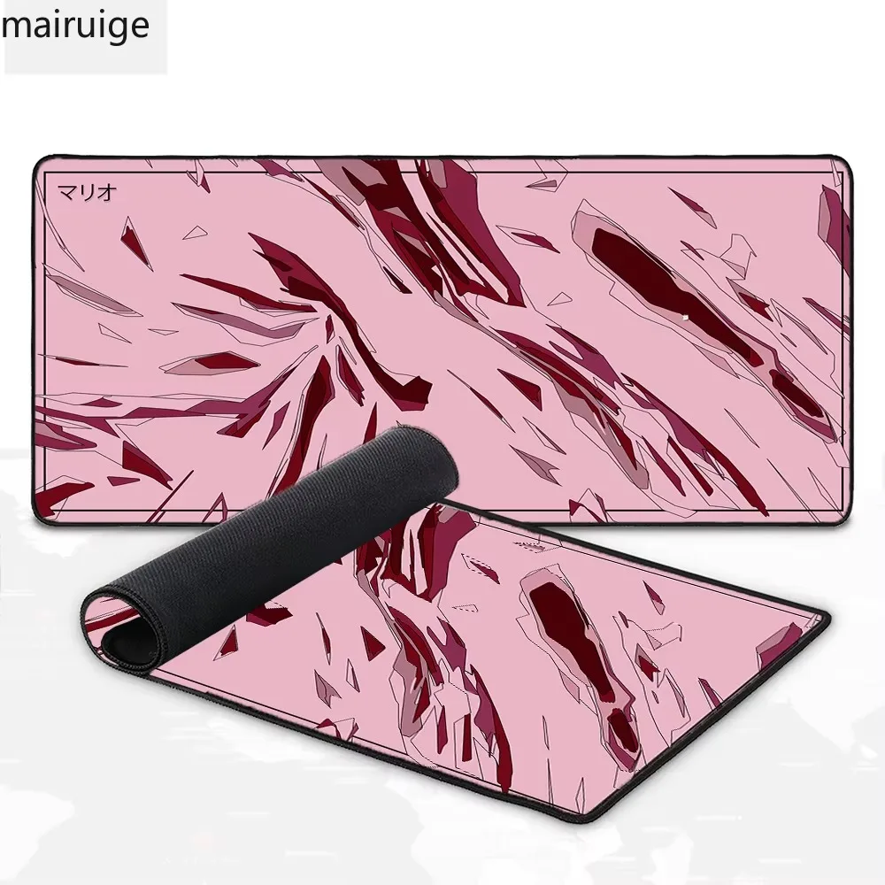 Mairuige Large Mouse Pad Computer Valorant Gaming Custom Desk Mat XXL Pink Purple Black White Japanese Mousepad Cs Go Carpet