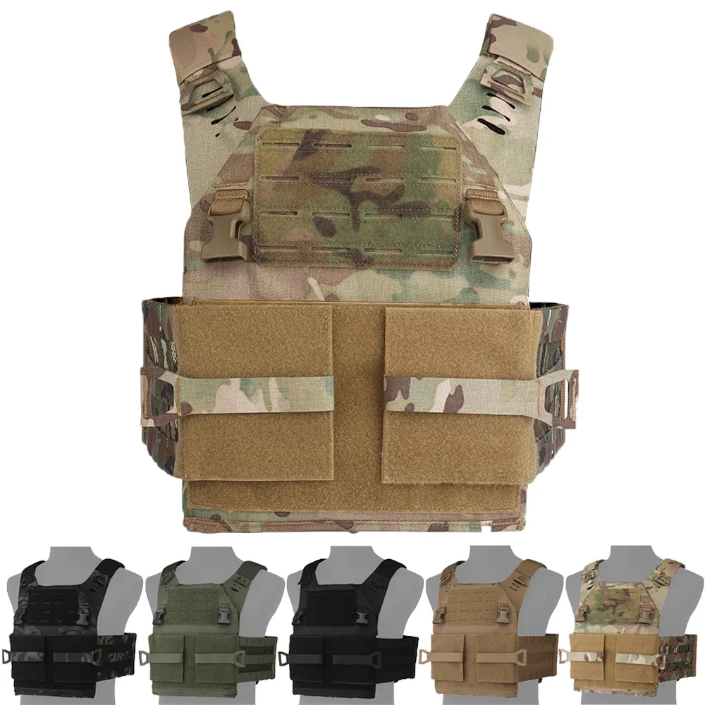 

Tactical Plate Carrier Vest Quick Release Attacker Hunting Vest MOLLE Outdoor Airsoft Shooting CS Wargame Equipment