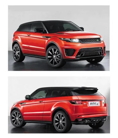 Hot Selling Bodykit Facelift For Range Rover Evoque SVR 2010-2017 upgrade to 2020 body kit front rear full body kits