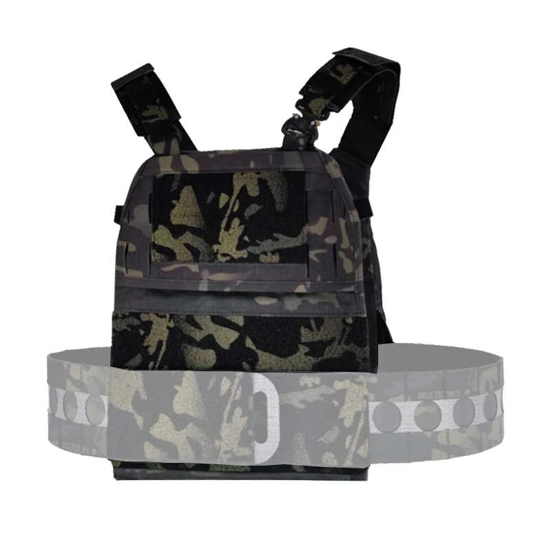 

Tactical Raiders V5 Armor Plate Carrier Передняя и задняя сумка NIR Compliant MCBK Черный камуфляж (051702)