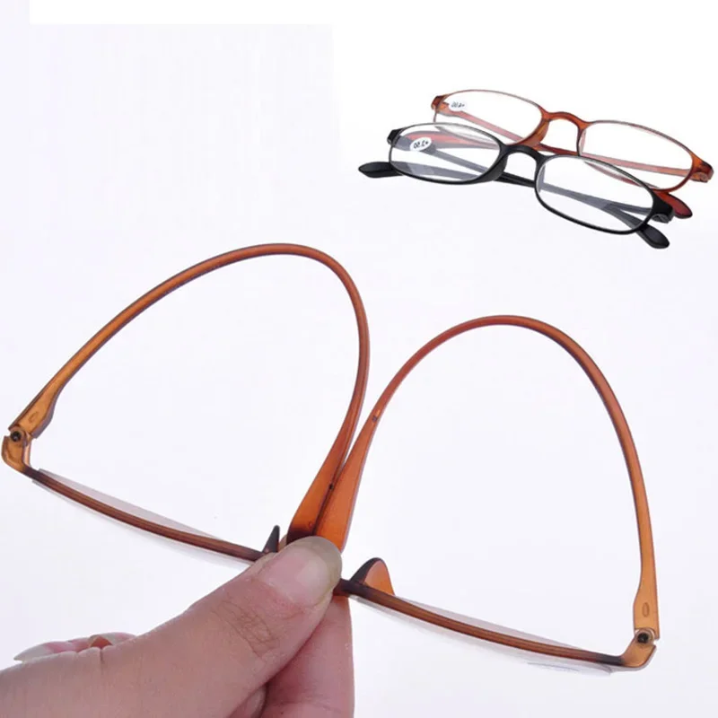 Women Men Reading Glasses Toughness TR90 ultra-light Resin Material For Female Male Reading Presbyopic Glasses