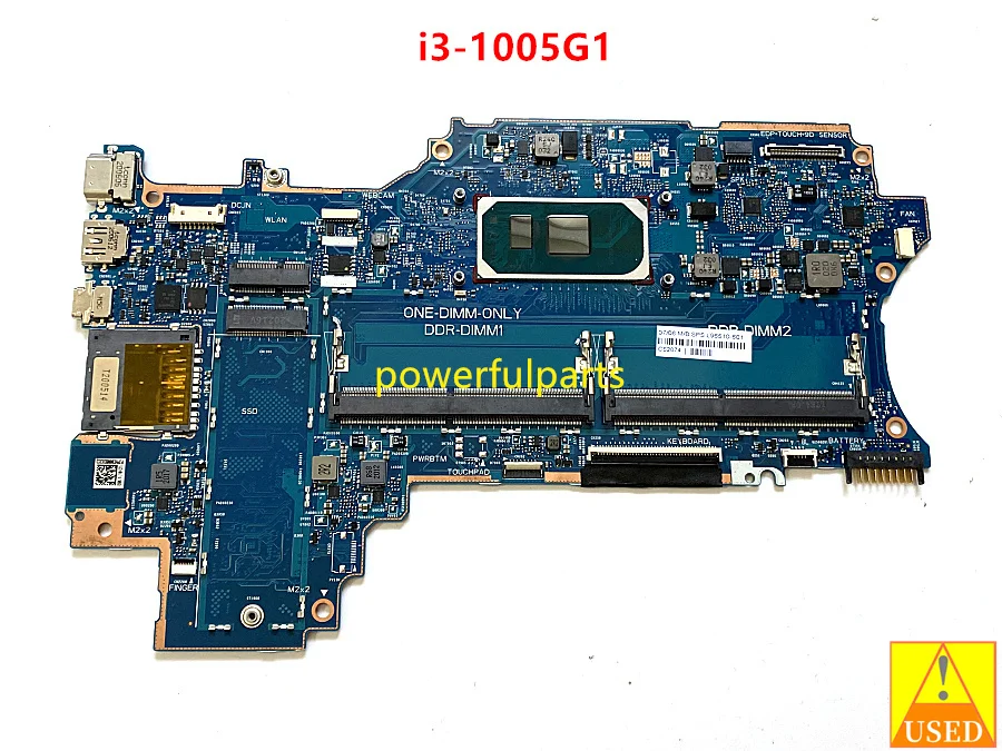 Working Good For Hp Pavilion X360 Convertible 14-Dw Motherboard i3-1005G1 CPU L96510-601 6050A3156701-MB-A01