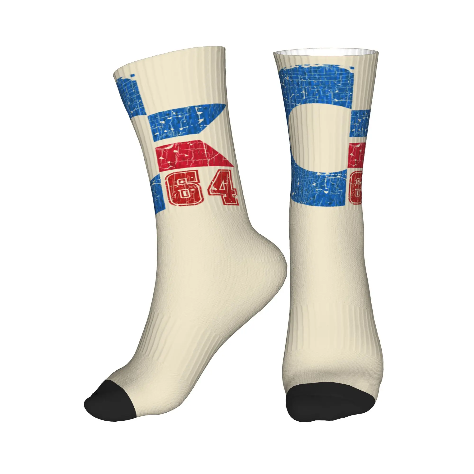 

All Seasons Commodore Circuits Amiga Logo Sport Middle Tube Socks High Quality Crew Socks Hip Hop Stockings for Men Women
