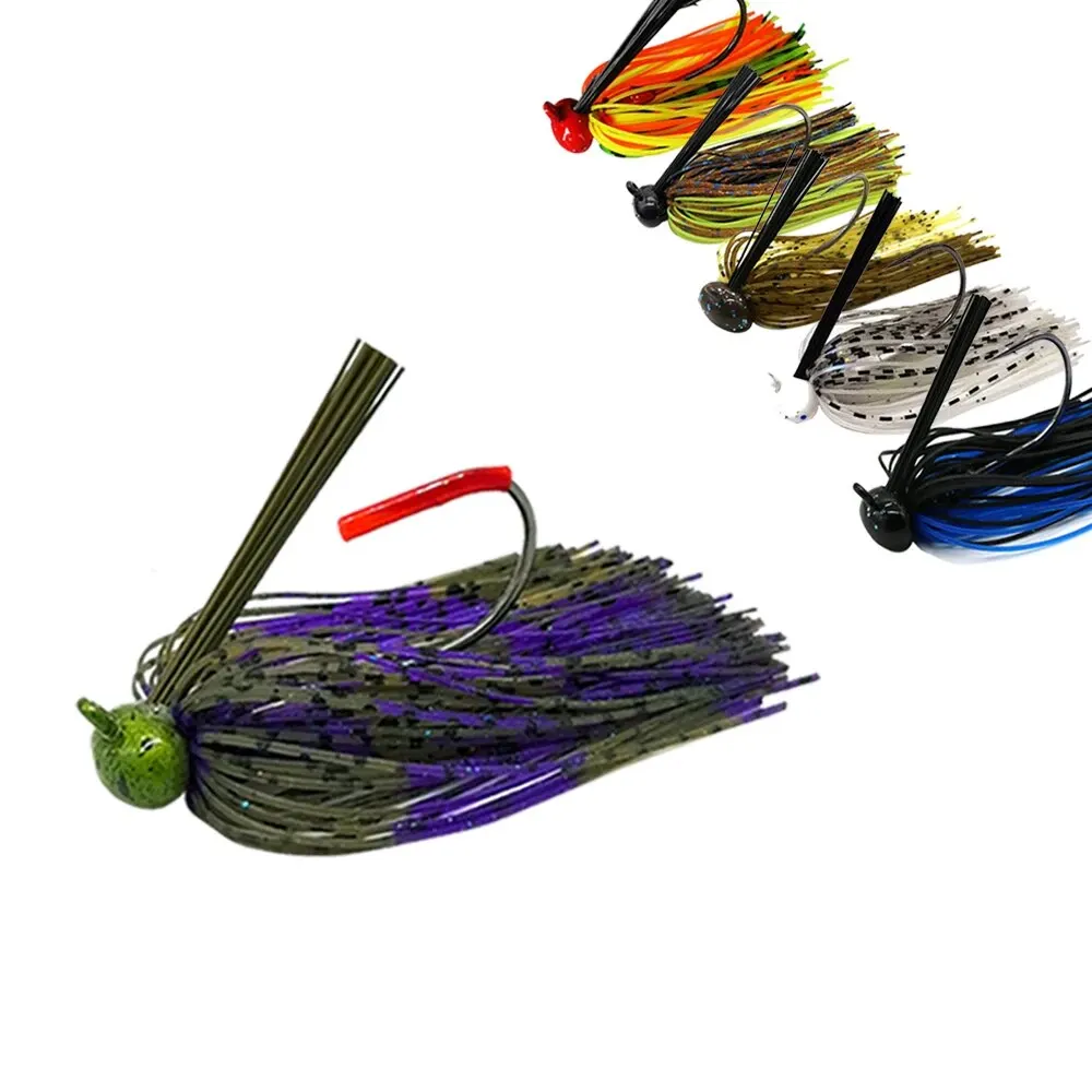 Mycena 12G/16G 축구 지그 스피너 미끼 Weedless Jig Chatter 미끼 낚시 루어 Chatterbait Wobbler For Bass Fishing Tackle