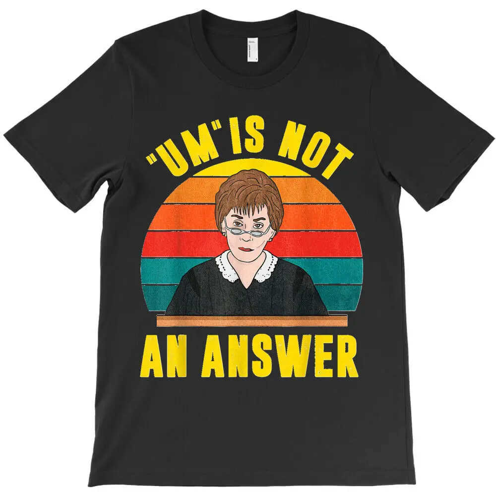 Retro Vintage Um Is Not An Answer T-Shirt Anime Graphic T-shirts Y2K Tops Unisex Summer