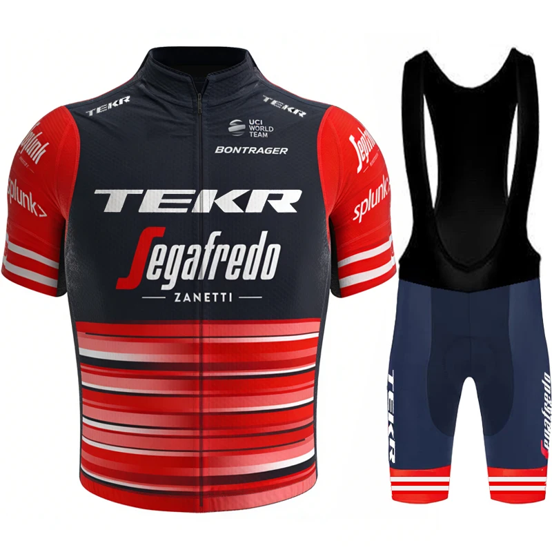 

Jersey Cycling Shorts Man TEKR Men's Bike Clothing Mens Set Suit Mtb Jerseys Road Uniform Bib Professional Shirt Clothes Sports