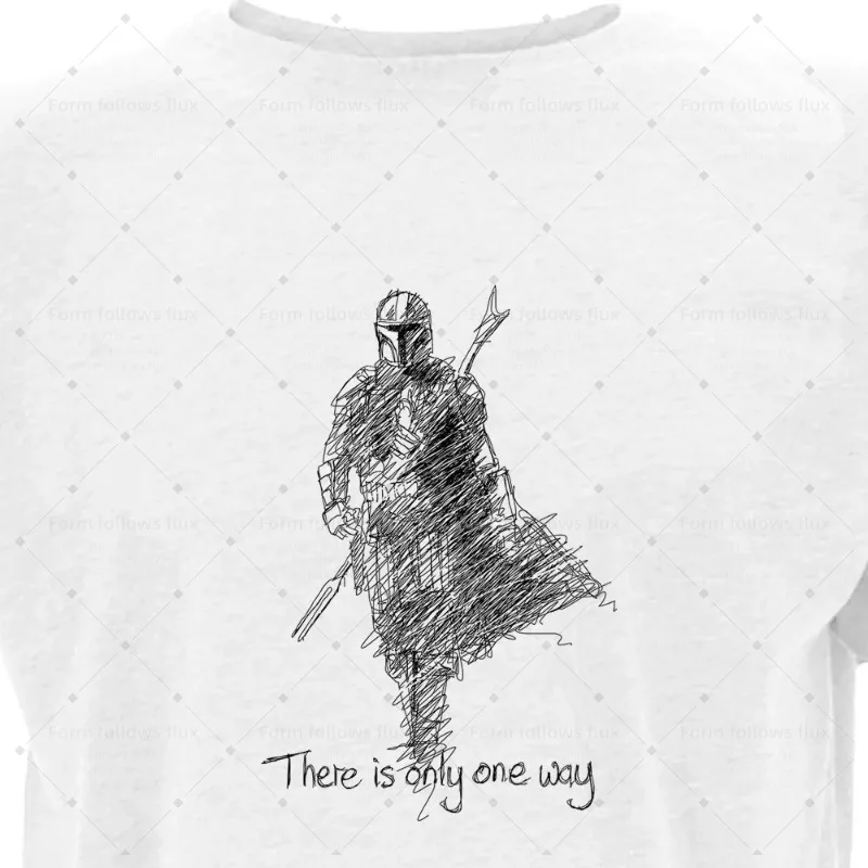

2026 men T-Shirt Hoodie The Mandalorian SciFi Galaxy Far Far Away Hand Drawn Comic style Unisex S-6XL Plus Size Friendly